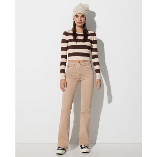 Pantalon �vas� taille moyenne - EASY WEAR - Modalova