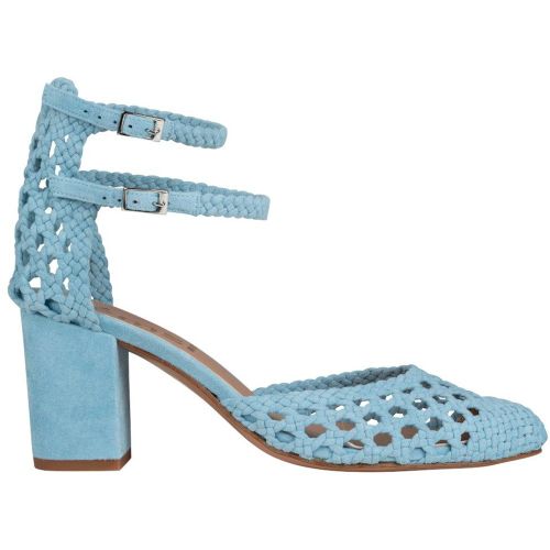 Sandales Escarpins tressé en velours de chèvre à bride double FLAVIE WOVEN - chaussures petites poin - MZ MADE FOR PETITE - Modalova