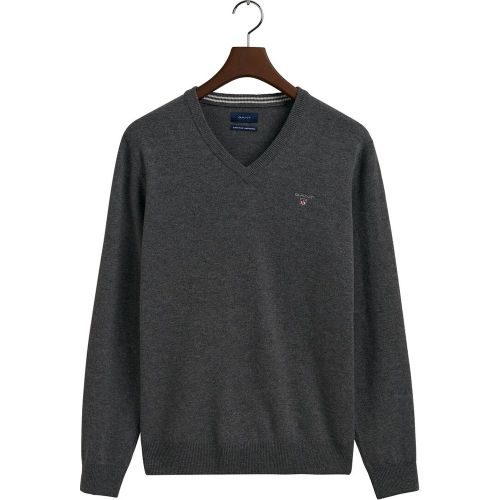Pull col v en laine - Gant - Modalova