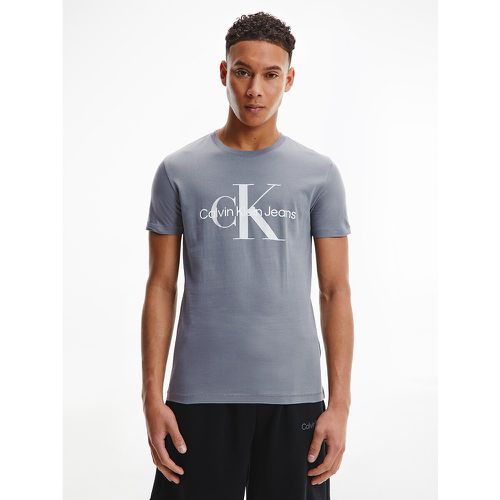 T-shirt col rond Monogram Logo - Calvin Klein Jeans - Modalova