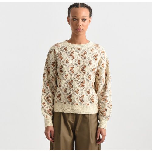 Pull jacquard motif graphique - LILI SIDONIO - Modalova