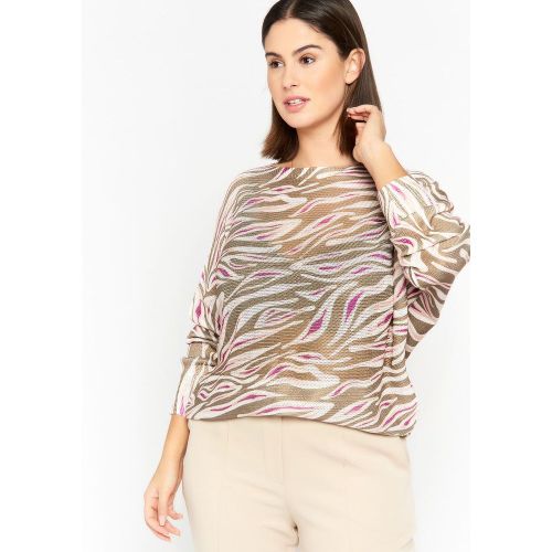 Pullover à imprimé zébré - LOLALIZA - Modalova