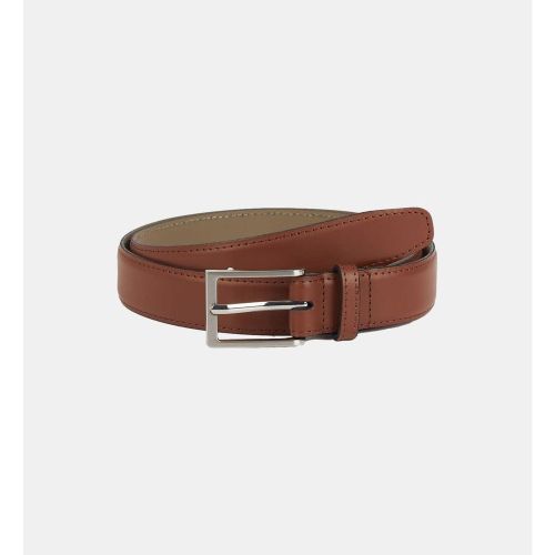 Ceinture Fine Birou Cuir Lisse - GALERIES LAFAYETTE - Modalova