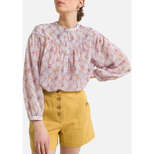 Blouse imprimée, col rond - SEE U SOON - Modalova