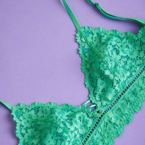 Soutien-gorge triangle en dentelle - LA REDOUTE COLLECTIONS - Modalova