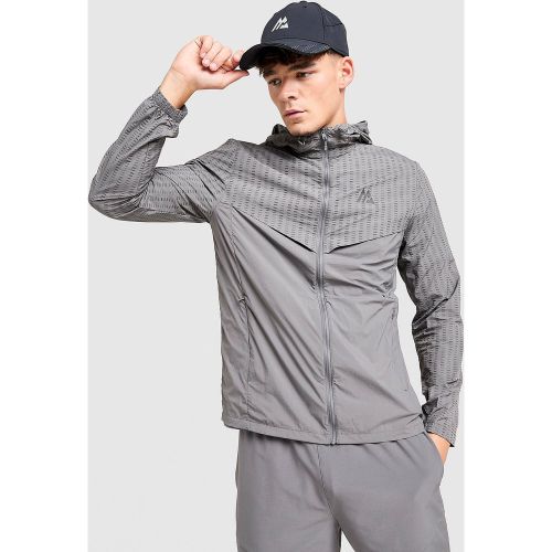 Layering up for training, or stepping out with your mates. This men's MTX Reflective Jacket has got you covered. Grey woven fabric pairs with a zipper - 5056838118894 - Modalova