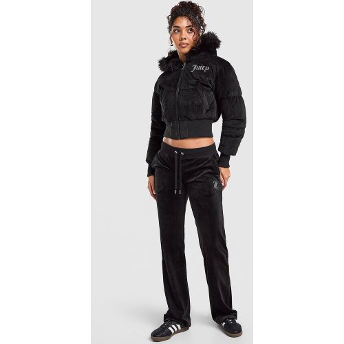 Veste matelassée velours Diamante - - Juicy Couture - Modalova