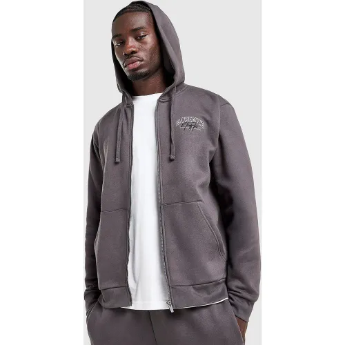 Sweat à capuche zippé Script - - McKenzie - Modalova