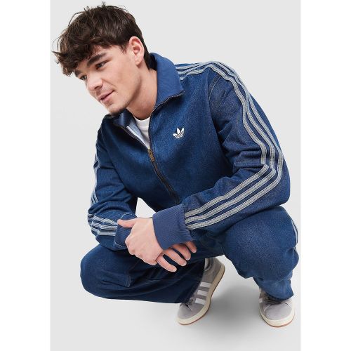 Haut de survêtement Firebird Denim - - adidas Originals - Modalova