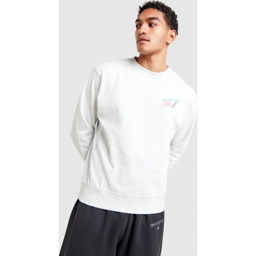 New Balance Sweat Neon - Gris, Gris - New Balance - Modalova
