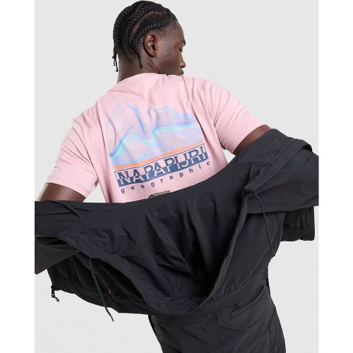 T-shirt Graphique - - Napapijri - Modalova