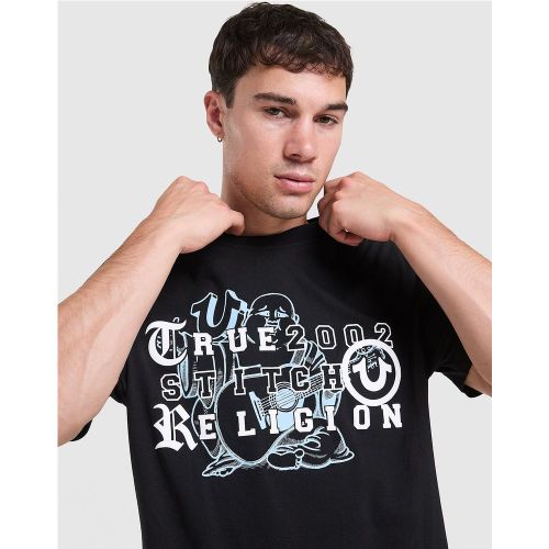 True Religion T-shirt - Noir, Noir - True Religion - Modalova