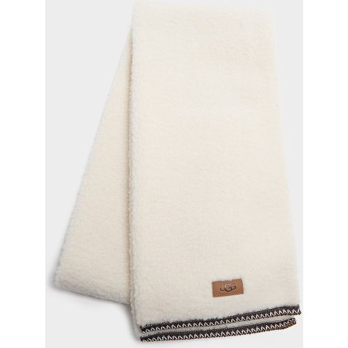 UGG Braid Scarf - Blanc, Blanc - Ugg - Modalova