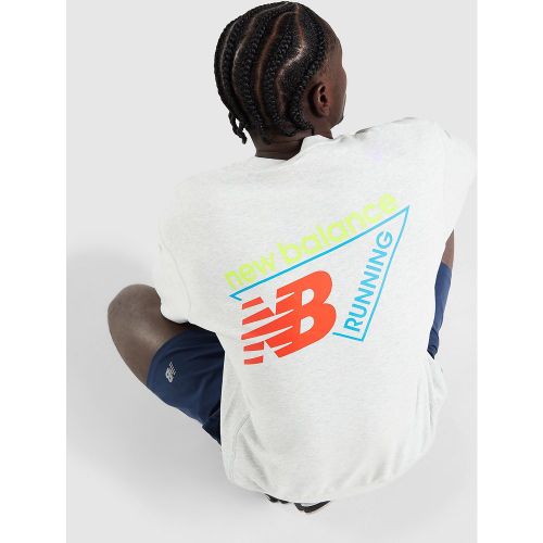 New Balance Sweat Tri - Gris, Gris - New Balance - Modalova