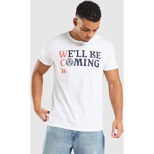 T-shirt Scotland We'll Be Coming 2026 - - Official Team - Modalova