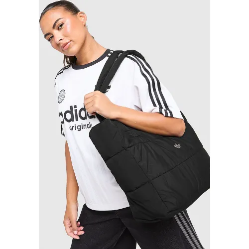 Tote bag matelassé métallisé Nylon Trefoil - - adidas Originals - Modalova