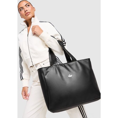Tote bag métallisé PU Trefoil - - adidas Originals - Modalova