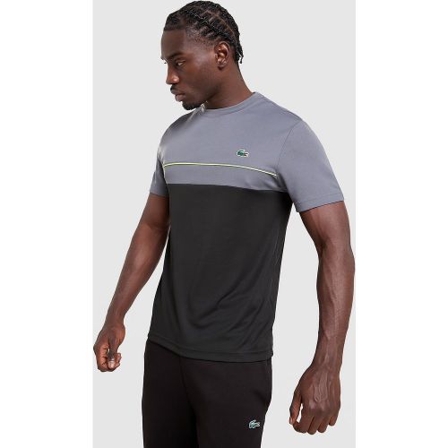 Lacoste T-shirt Panel - Noir, Noir - Lacoste - Modalova