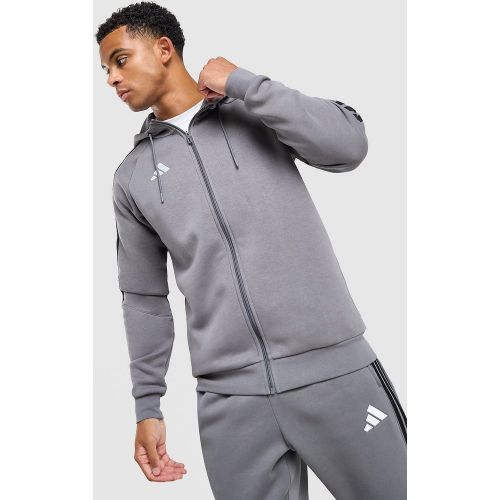 Sweat à capuche Tiro Essentials 3-Stripes Zippé - - Adidas - Modalova