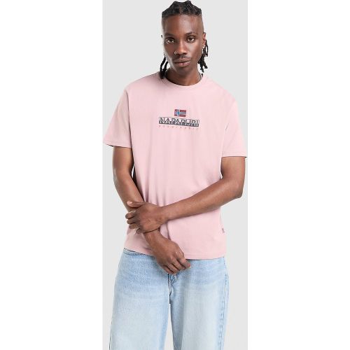 Napapijri T-shirt Sory - Rose, Rose - Napapijri - Modalova