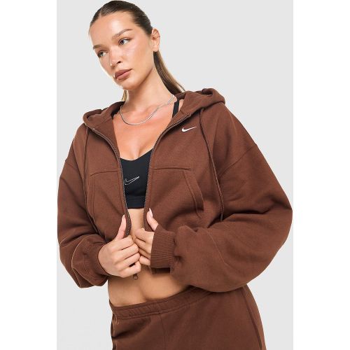 Sweat à capuche zippé Studio Fleece - - Nike - Modalova
