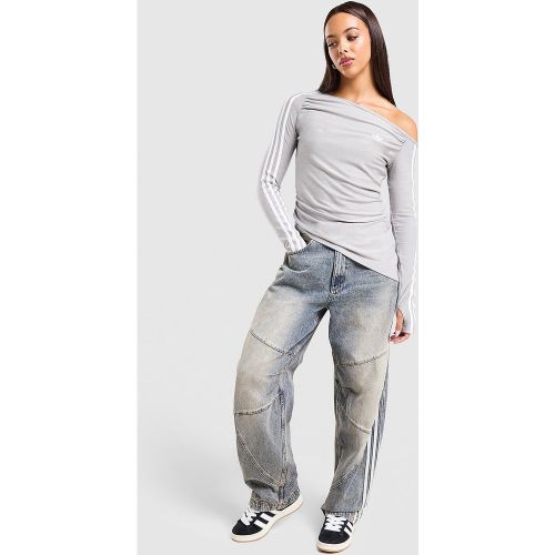 Jean 3-Stripes Denim Barrel - - adidas Originals - Modalova