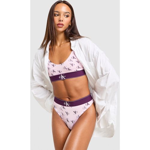 All Over Print Bralette - - Calvin Klein Underwear - Modalova