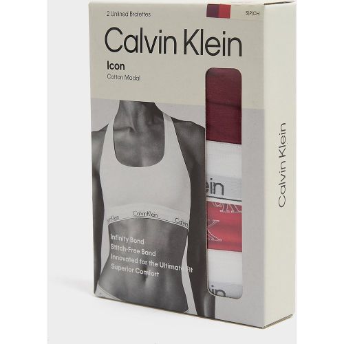 Lot de 2 brassières non doublées - - Calvin Klein - Modalova