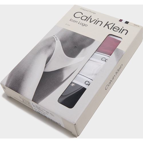 Pack Dipped Thongs - - Calvin Klein Underwear - Modalova