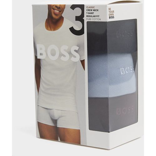 BOSS Lot de 3 T-shirts - Bleu, Bleu - Boss - Modalova