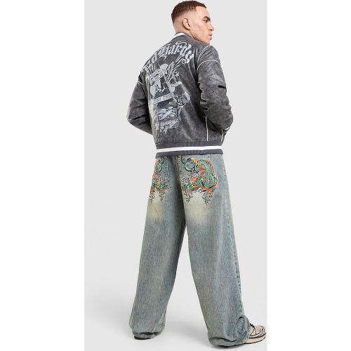 Brave Eagle Bomber Jacket - - Ed Hardy - Modalova