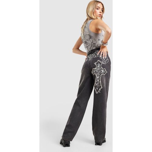 Gothic Cross Jeans - - Ed Hardy - Modalova