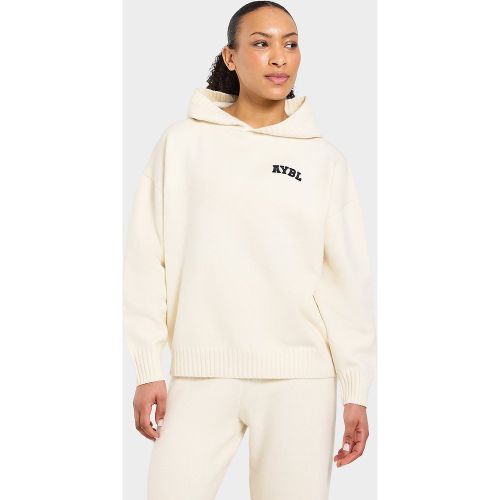 Varsity Knitted Small Logo Hoodie - - AYBL - Modalova