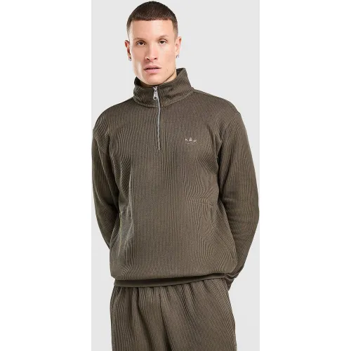 Sweat demi-zip Waffle - - adidas Originals - Modalova