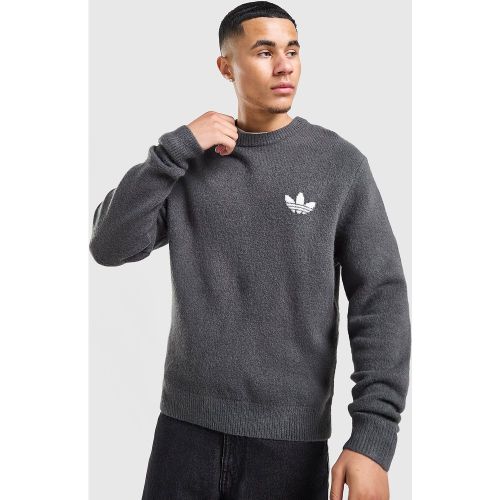 Trefoil Essentials Knit Sweatshirt - - adidas Originals - Modalova