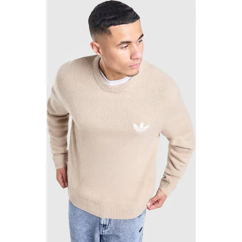 Trefoil Essentials Knit Sweatshirt - - adidas Originals - Modalova