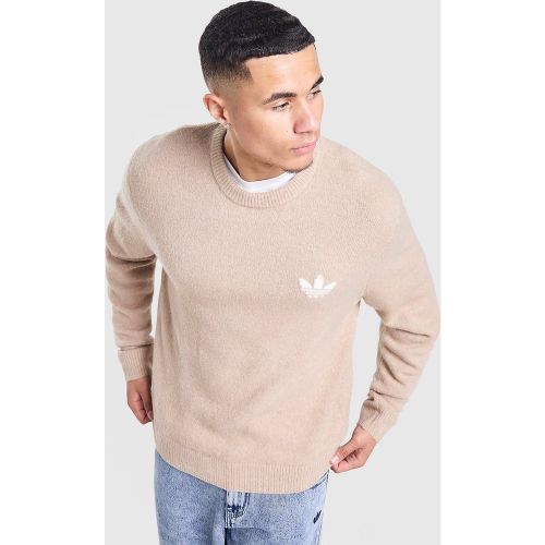 Trefoil Essentials Knit Sweatshirt - - adidas Originals - Modalova