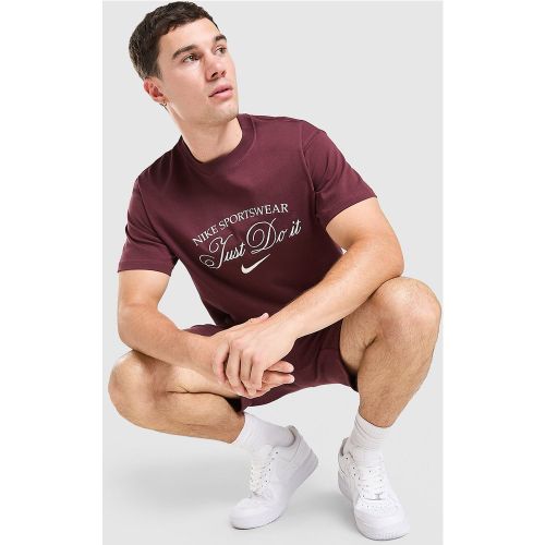 Nike T-shirt Varsity - Rouge, Rouge - Nike - Modalova
