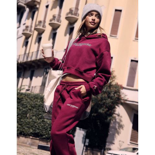 College Cropped Overhead Hoodie - - New Balance - Modalova