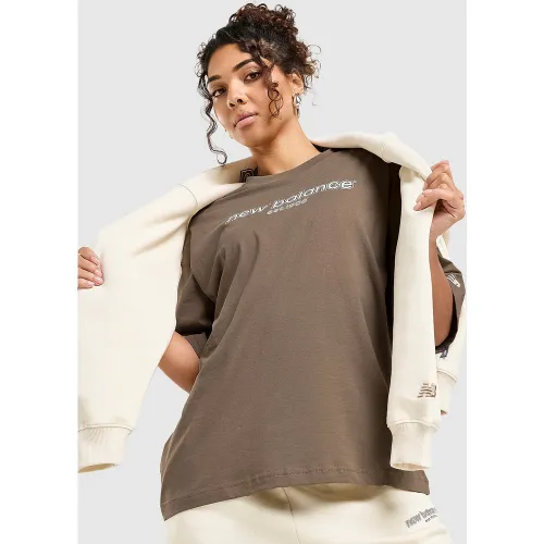 T-shirt College Boyfriend - - New Balance - Modalova