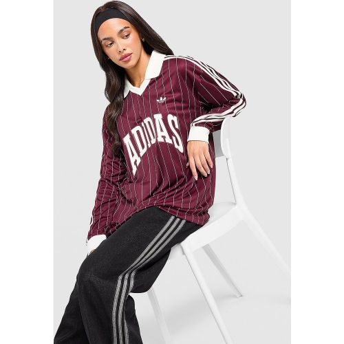 Pinstripe Long Sleeve Jersey - - adidas Originals - Modalova