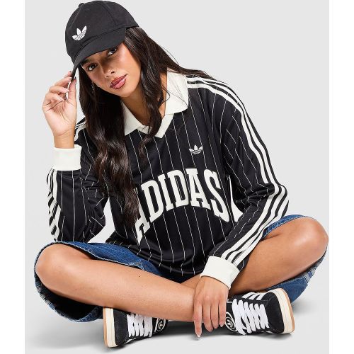 Pinstripe Long Sleeve Jersey - - adidas Originals - Modalova