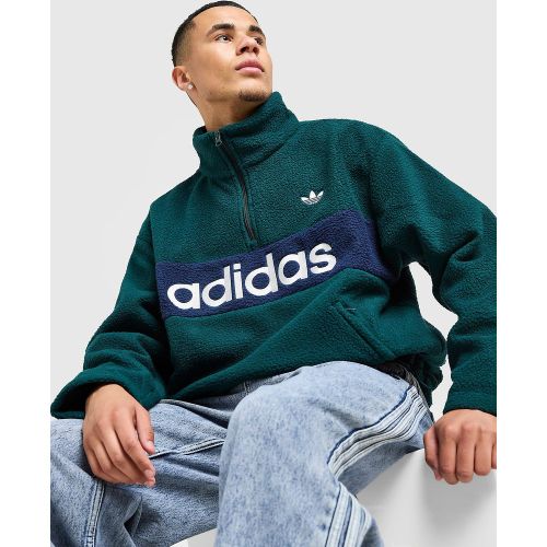 Sweat demi-zip Sherpa Fleece - - adidas Originals - Modalova
