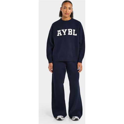 Pantalon de jogging large Varsity en maille - - AYBL - Modalova