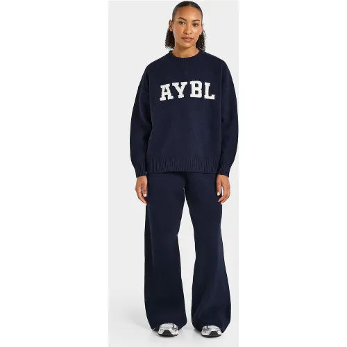 Pantalon de jogging large Varsity en maille - - AYBL - Modalova