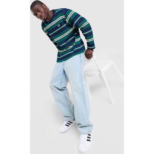 Waffle Stripe Long Sleeve T-Shirt - - adidas Originals - Modalova