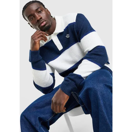 Polo Winter Club Stripe - - adidas Originals - Modalova