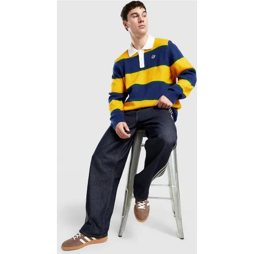Polo Winter Club Stripe - - adidas Originals - Modalova