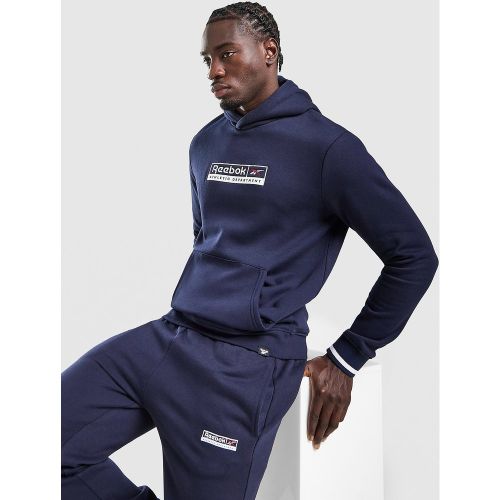 Reebok Athletic Hoodie - Bleu, Bleu - Reebok - Modalova
