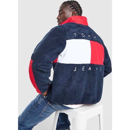 Fleece Full Zip Jacket - - Tommy Jeans - Modalova